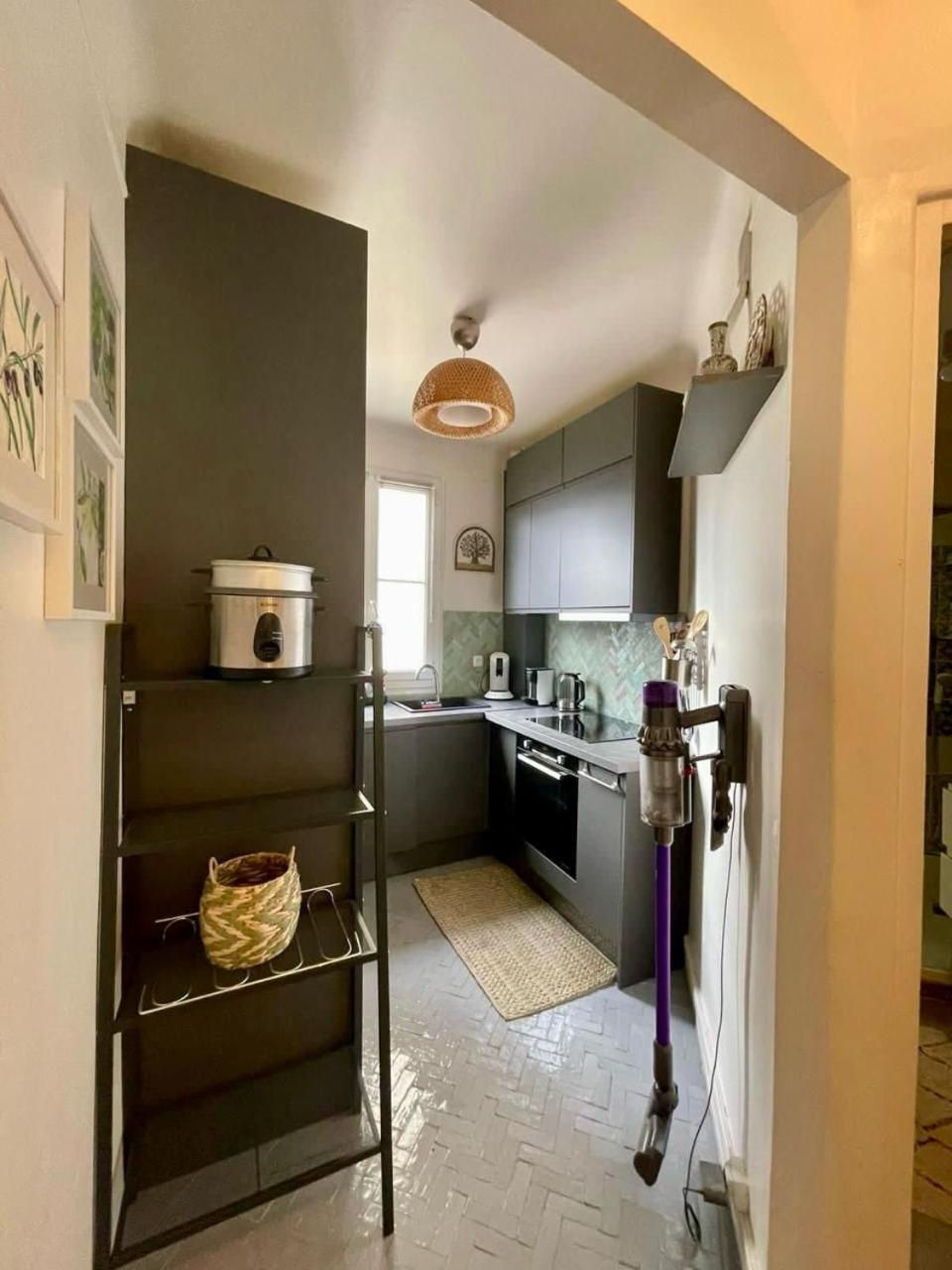 Air Conditioning - Metro 14 - Charming Traditional Style And Modern Access 10 Mn Away From Center Of Paris Кліші Екстер'єр фото